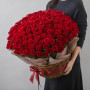 101 красная роза в корзине фото 3